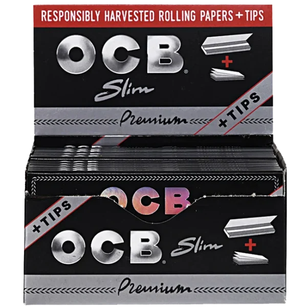 OCB Slim Premium Cigarette Papers - Image 2