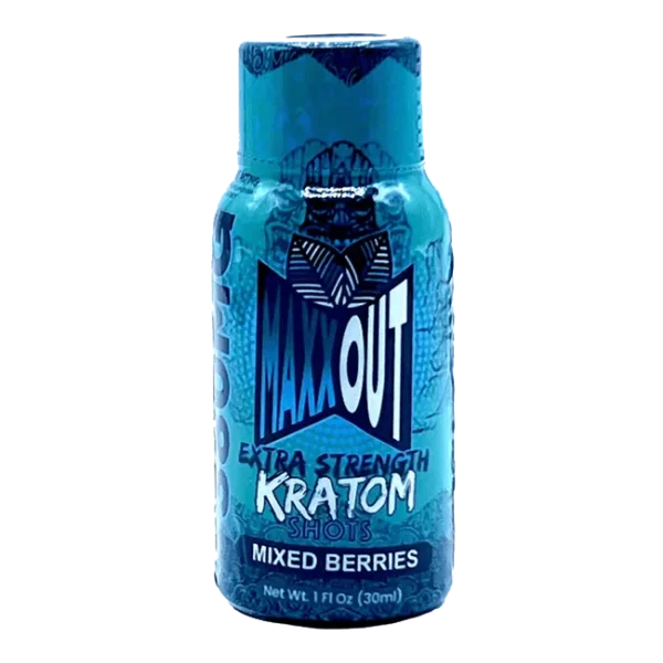 MAXX OUT Kratom 380 MG Mixed Berries Shots