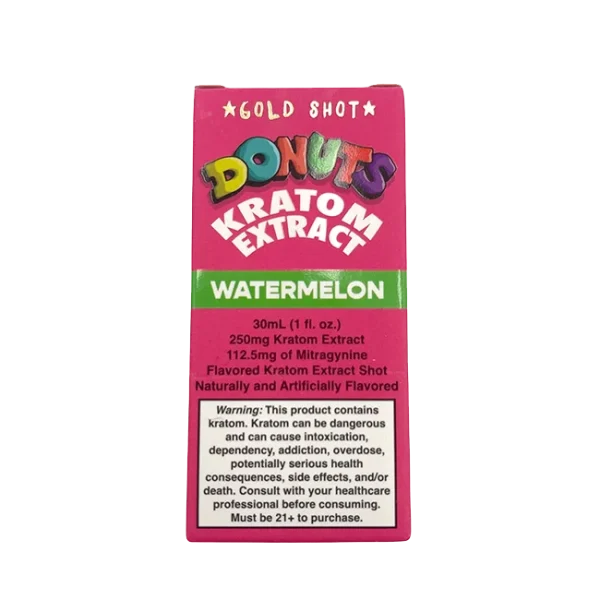 Donuts Gold Watermelon Kratom Shots - Image 2